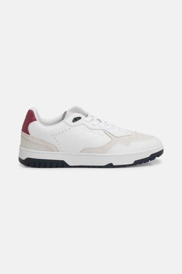 TOMMY HILFIGER Ledersneaker mehrfarbig