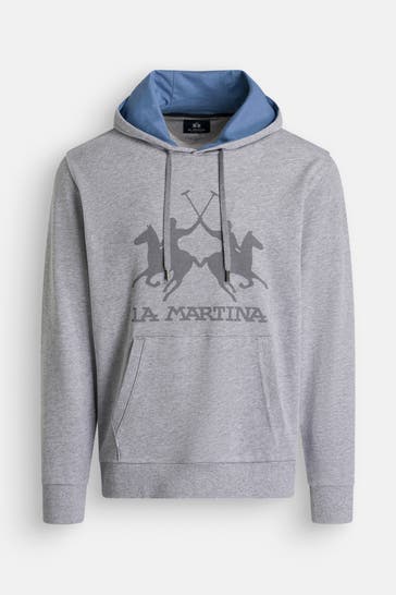 LA MARTINA Hoodie grau