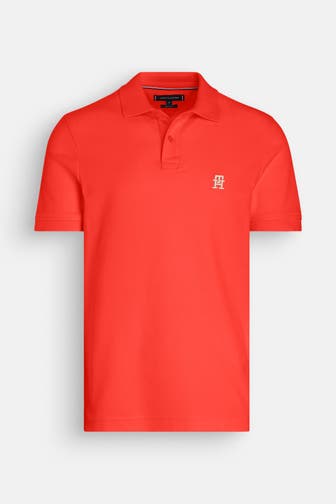 TOMMY HILFIGER Polo-Shirt dunkelorange
