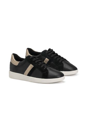 GEOX Sneaker 'Meleda' schwarz