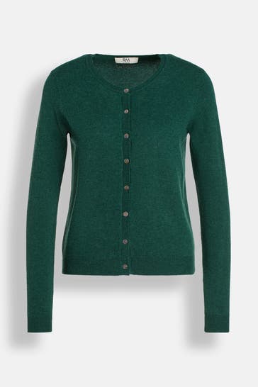 RM BY ROSEMUNDE Strickjacke 'Sofia' waldgrün
