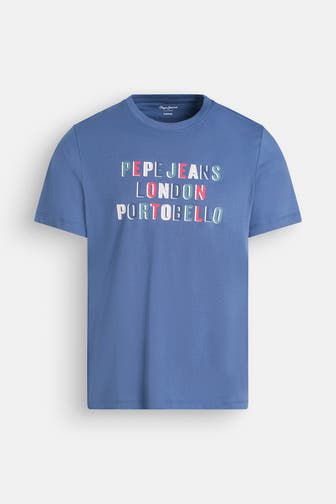 PEPE JEANS T-Shirt 'Elson' azurblau