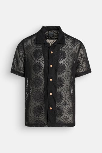 GUESS Kurzarmhemd Loose Fit