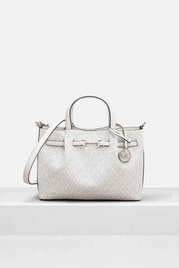 MICHAEL MICHAEL KORS Handtasche weiß gemustert