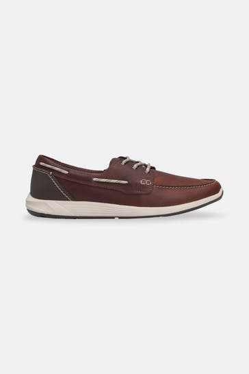 CLARKS Bootsschuhe 'Atl Sail Go' dunkelbraun