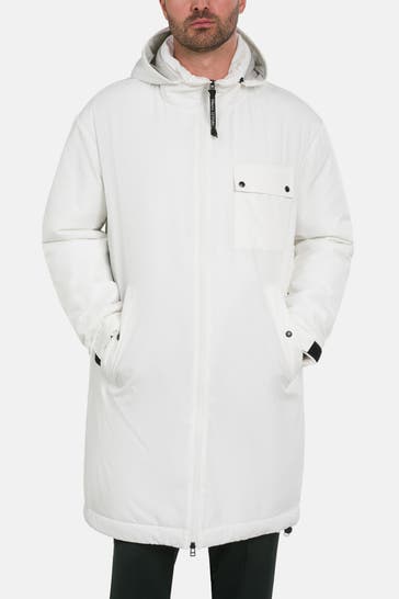 MARC O'POLO Light-Steppmantel weiß