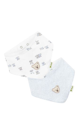 STEIFF 2er-Lätzchen mehrfarbig