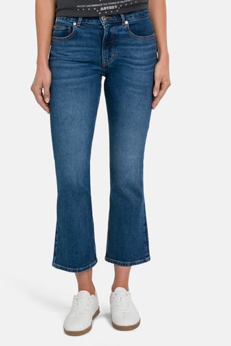 MARC O'POLO Jeans dunkelblau bootcut