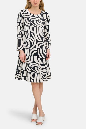 OUI Kleid gemustert