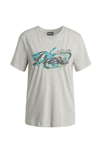 DIESEL T-Shirt grau