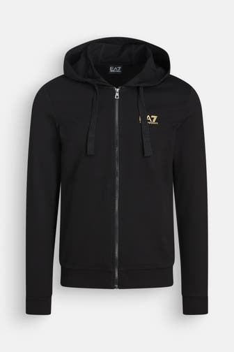 EA7 Sweatjacke schwarz