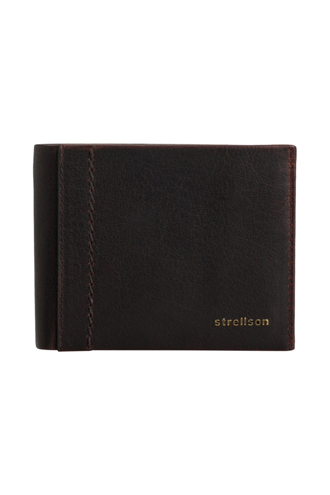 STRELLSON Ledergeldbörse 'Corbin' dunkelbraun, Bild 1
