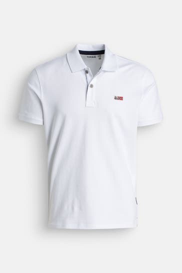 NAPAPIJRI Polo-Shirt 'Eruggy' weiß