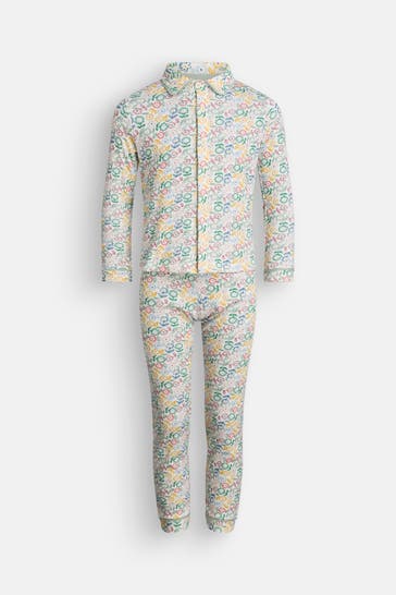 PETIT BATEAU Pyjama gemustert
