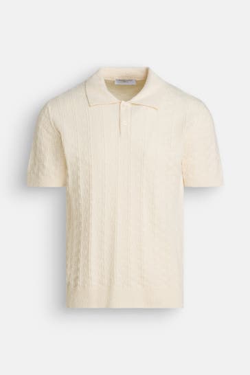 DANIELE FIESOLI Strick-Polo vanille