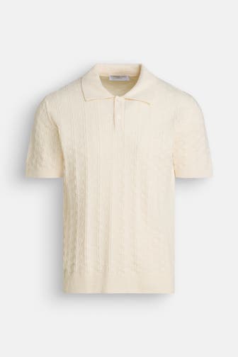DANIELE FIESOLI Strick-Polo vanille
