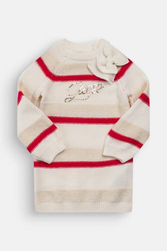 GUESS Strickkleid gestreift