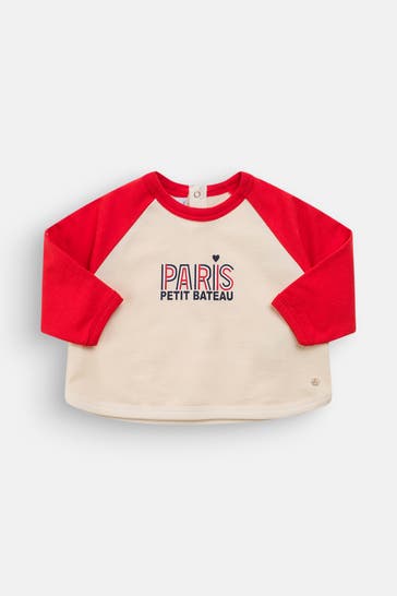 PETIT BATEAU Longsleeve beige