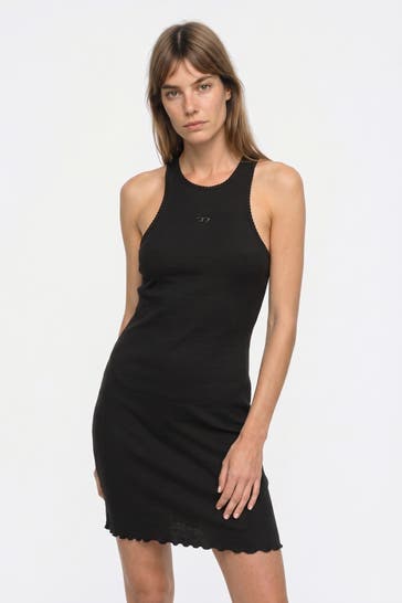 DIESEL Minikleid schwarz