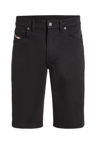 DIESEL Jeansshorts schwarz