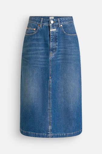 CLOSED Jeansrock blau