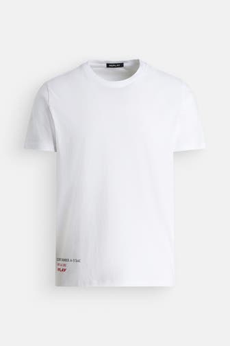 REPLAY T-Shirt weiß