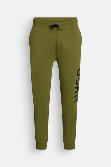 HUGO Sweatpants 'Dutschi' oliv