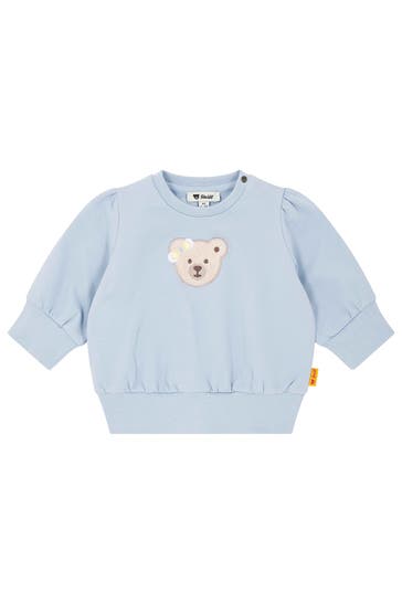 STEIFF Sweatshirt taubenblau
