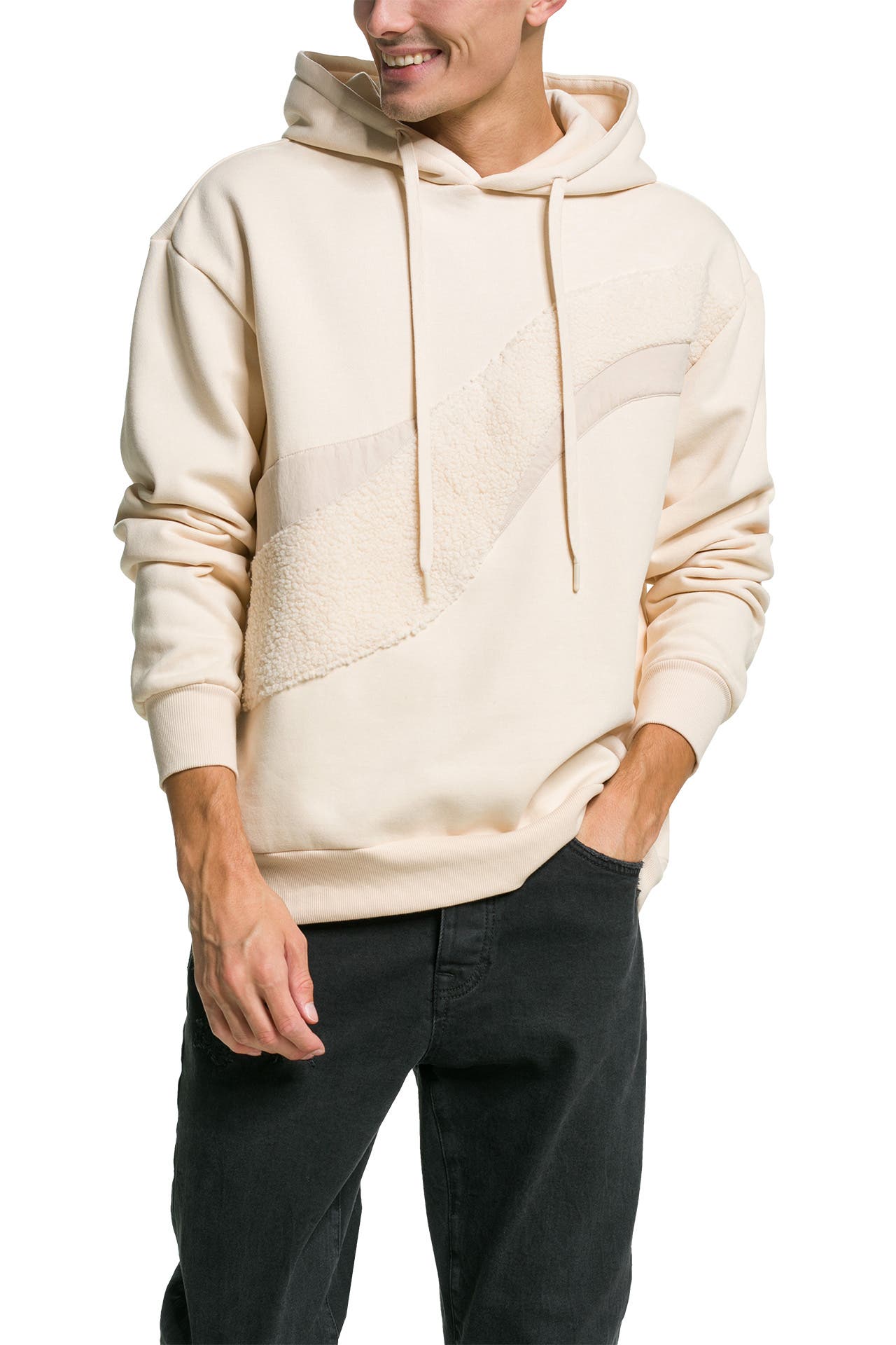 DESIGUAL Hoodie beige, Bild 1