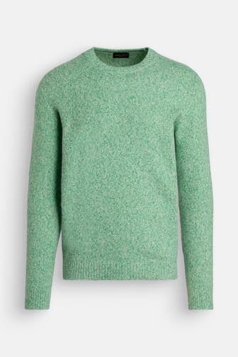 ROBERTO COLLINA Strickpullover grün