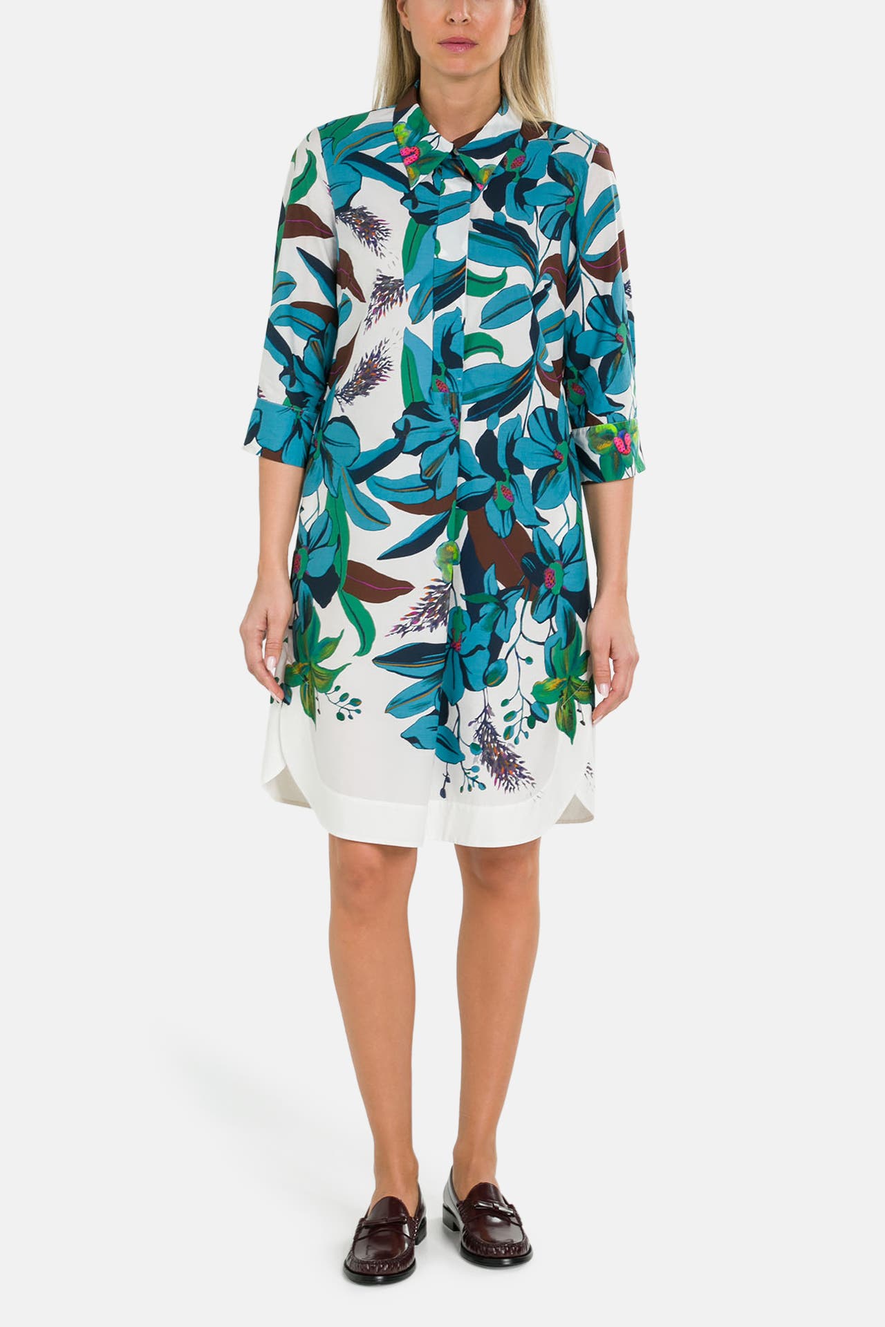 LUISA CERANO Kleid floral, Bild 1