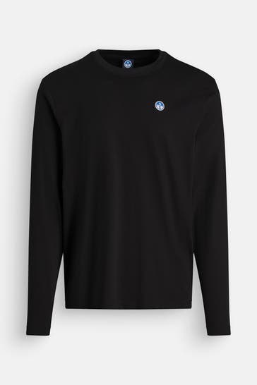 NORTH SAILS Longsleeve schwarz
