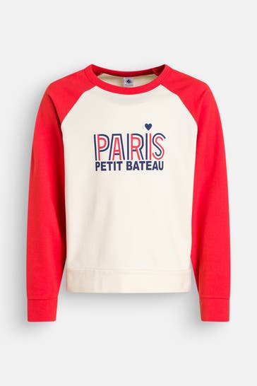 PETIT BATEAU Sweatshirt mehrfarbig