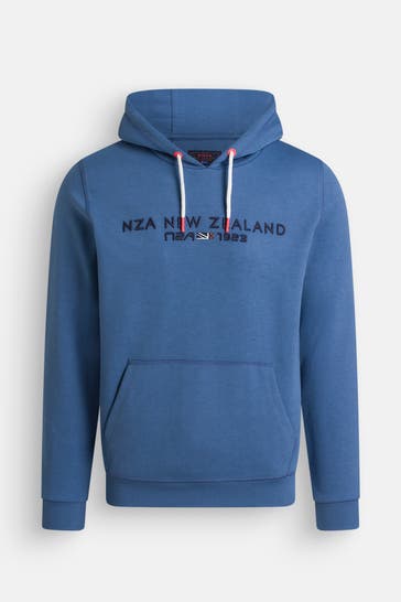 NEW ZEALAND AUCKLAND Hoodie 'Diamond' azurblau