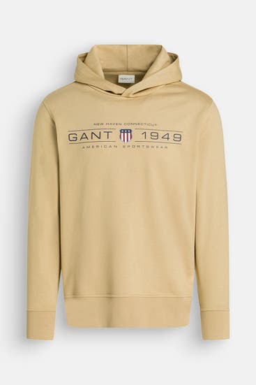 GANT - Hoodie hellbraun