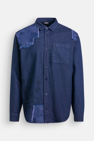 DESIGUAL Jeanshemd Relaxed Fit