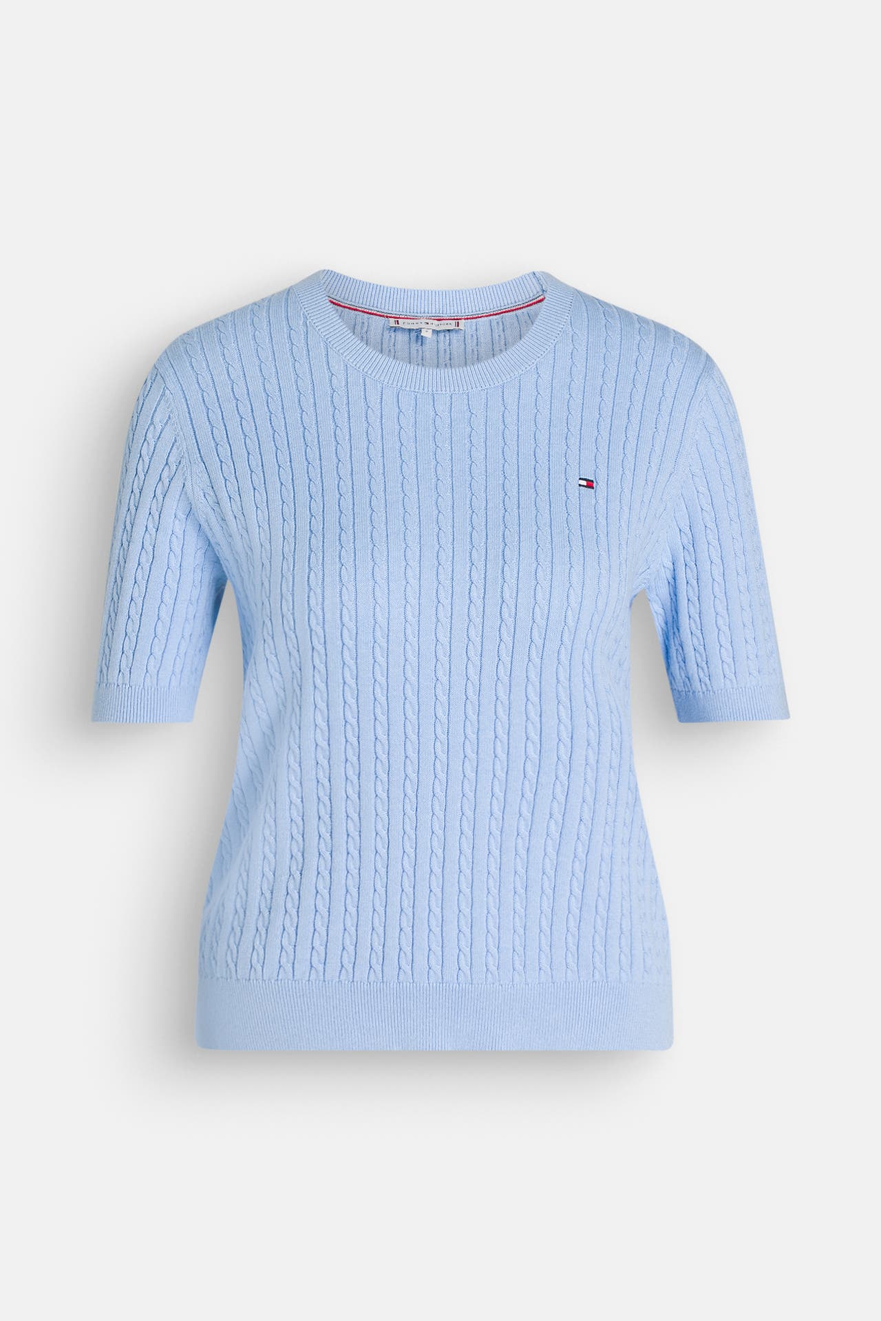 TOMMY HILFIGER Strickshirt hellblau, Bild 1
