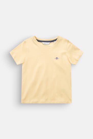 GANT T-Shirt gelb