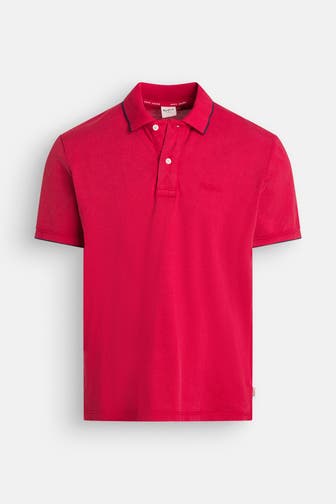 PEPE JEANS Polo-Shirt 'John' rot