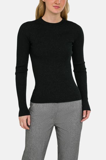 DRYKORN Wollmix-Pullover 'Erma' schwarz