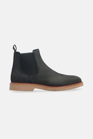 HECHTER Paris Chelsea-Boots schwarz