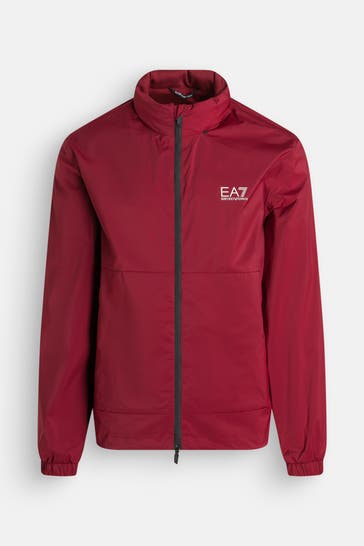 EA7 Übergangsjacke weinrot