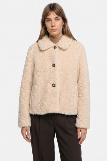 FUCHS SCHMITT Felljacke beige
