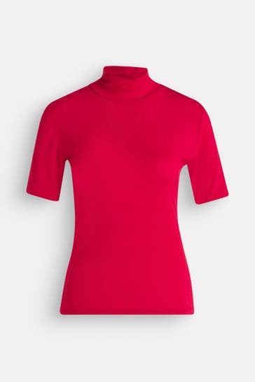 RIANI Rollkragen-Shirt rot