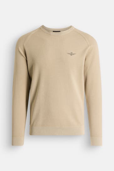 AERONAUTICA MILITARE Strickpullover greige