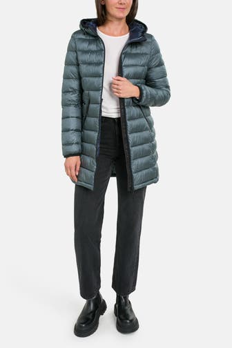 GIL BRET Steppmantel smaragdgrün