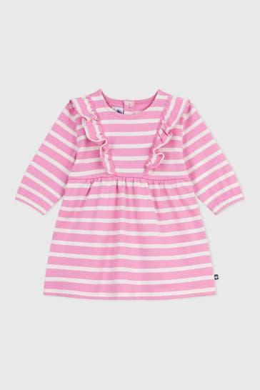 PETIT BATEAU Kleid gestreift