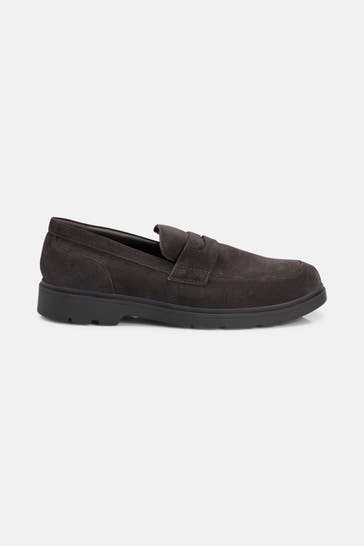GEOX Loafer 'Spherica' dunkelbraun