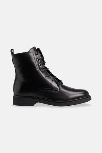MARC O'POLO Schnürstiefel schwarz