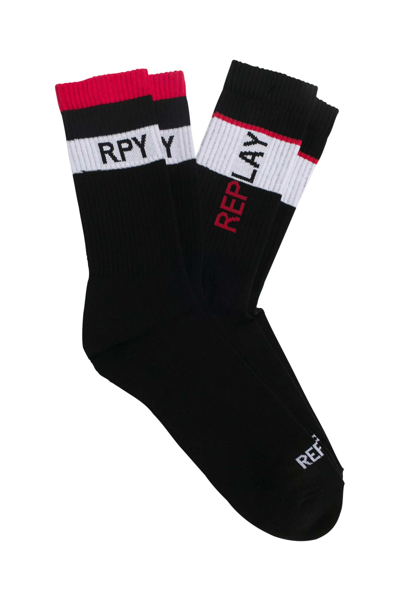 REPLAY 2er-Pack Socken schwarz, Bild 1